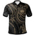 Samoa Custom Polo Shirt Gold Turtle Unisex Gold - Polynesian Pride