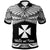 Wallis and Futuna Polo Shirt Polynesian Tattoo White Version Unisex White - Polynesian Pride