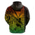 Kakau Polynesian Tribal Hawaiian Turtle with Kanaka Maoli Reggae Hoodie LT9 - Polynesian Pride