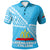 Tonga Custom Polo Shirt Lavengamalie College Tongan Pattern LT10 Blue - Polynesian Pride