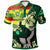 Hawaii Kaimuki High School Custom Polynesian Patronage Polo Shirt Kaimuki High School Bloods In My Veins LT10 Green - Polynesian Pride