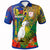 New Caledonia Pride Polo Shirt Custom New Caledonia National Emblem With Cagou and Hibiscus Polynesian Polo Shirt Yellow - Polynesian Pride