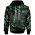 Chuuk Micronesia Hoodie Polynesian Tattoo Green Version Unisex Green - Polynesian Pride