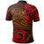 Samoa Polo Shirt Red Shark Polynesian Tattoo - Polynesian Pride