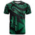 Wallis and Futuna Polynesian T Shirt Polynesian Tattoo Green Version Unisex Art - Polynesian Pride