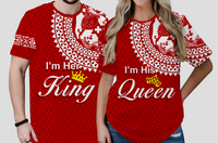 Custom Valentine Day Tonga Couple Love T Shirt Tongan Turtle LT12 6XL - Polynesian Pride