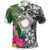 Marshall Islands Polo Shirt White Turtle Plumeria Banana Leaf Unisex White - Polynesian Pride