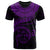 Fiji Polynesian T Shirt Fijian Waves (Purple) Unisex Purple - Polynesian Pride