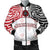 hawaiiMen's Bomber Jacket - Kanaka Lahainaluna High School Men's Bomber Jacket Demodern Style AH White - Polynesian Pride