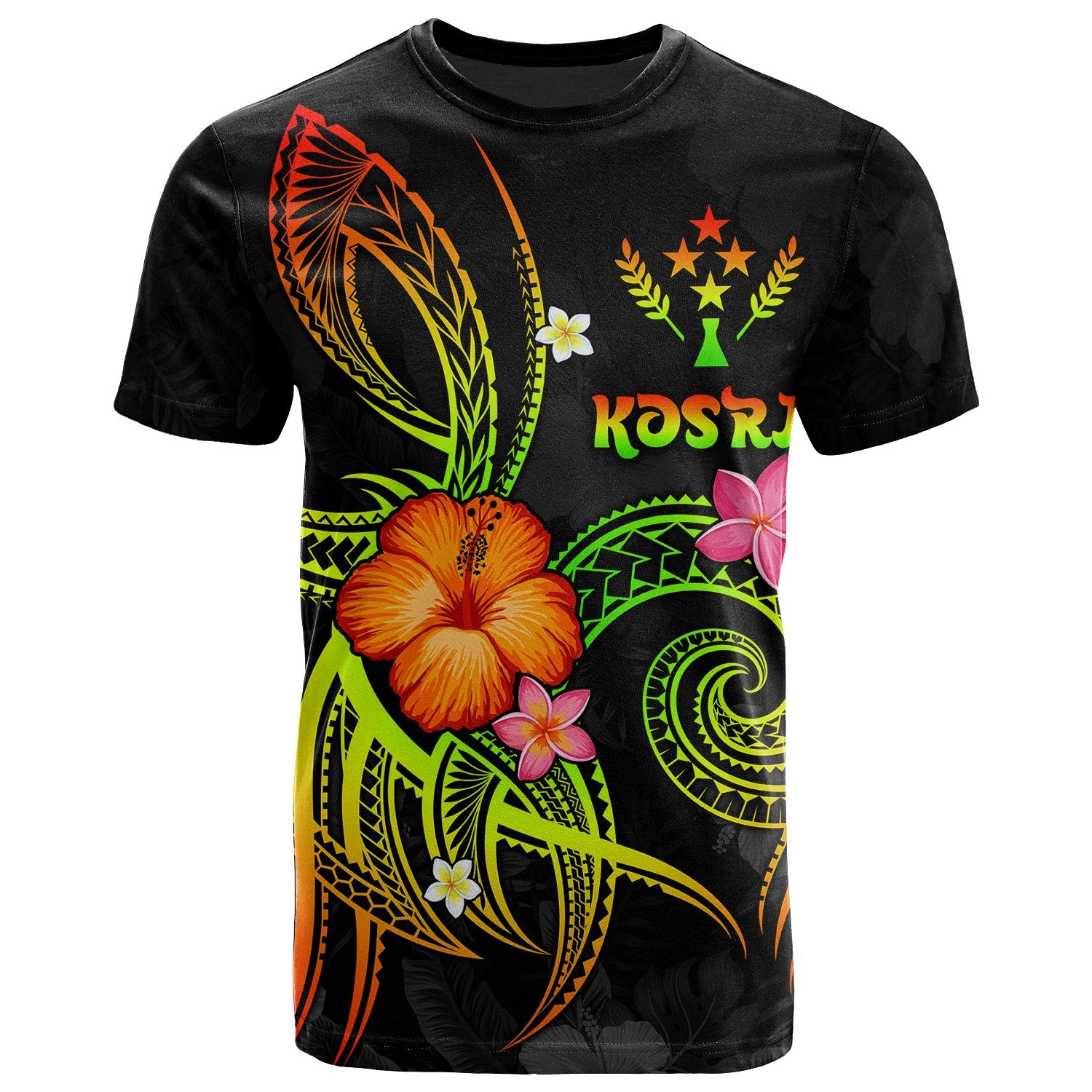 Kosrae Polynesian T Shirt Legend of Kosrae (Reggae) Unisex Art - Polynesian Pride