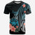 Tonga T Shirt Turquoise Polynesian Hibiscus Pattern Style Unisex Art - Polynesian Pride