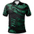 Fiji Polo Shirt Polynesian Tattoo Green Version Unisex Green - Polynesian Pride