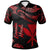 Hawaii Kanaka Maoli Polo Shirt Polynesian Tattoo Red Version Unisex Red - Polynesian Pride