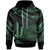 American Samoa Hoodie Polynesian Tattoo Green Version Unisex Green - Polynesian Pride