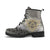 CelticOne Leather Boots Tree Of Triquetra Grey - Polynesian Pride