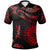 Tahiti Polo Shirt Polynesian Tattoo Red Version Unisex Red - Polynesian Pride