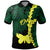 Papua New Guinea Oro Province Polynesian Polo Shirt Tribal Wave Tattoo Unisex Green - Polynesian Pride