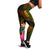 Federated States of Micronesia Polynesian Leggings - Hibiscus and Banana Leaves Reggae - Polynesian Pride