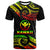 Hawaii T Shirt Tribal Pattern Reggae LT12 Unisex Black - Polynesian Pride