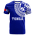 Tonga T Shirt Tongan Blue Turtle LT12 Unisex Blue - Polynesian Pride