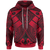 Chuuk Hoodie Red Seal with Polynesian Tattoo Unisex Red - Polynesian Pride