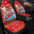 Hawaii Christmas Santas Surf Mele Kalikimaka Car Seat Covers - LT2 One Size RED - Polynesian Pride