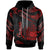 Samoa Hoodie Polynesian Tattoo Red Version Unisex Red - Polynesian Pride