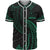 Chuuk Polynesian Baseball Shirt - Green Tribal Wave Unisex Green - Polynesian Pride