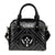 Kosrae Shoulder Handbag - Kosrae Flag In Polynesian Tattoo Style (Black) - Polynesian Pride