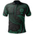 American Samoa Polynesian Polo Shirt Green Tribal Wave Unisex Green - Polynesian Pride