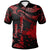 Papua New Guinea Polo Shirt Polynesian Tattoo Red Version Unisex Red - Polynesian Pride