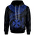 Wallis and Futuna Polynesian Hoodie Wallis and Futuna Waves (Blue) Unisex Blue - Polynesian Pride