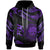 Federated States of Micronesia Hoodie Polynesian Tattoo Purple Version Unisex Purple - Polynesian Pride