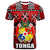 Tonga T Shirt Tongan Patterns LT20 Unisex Green - Polynesian Pride