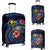 Hawaii Polynesian Luggage Cover - Blue Turtle Hibiscus Blue - Polynesian Pride