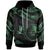 Yap Micronesia Hoodie Polynesian Tattoo Green Version Unisex Green - Polynesian Pride