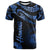 Hawaii Polynesian T Shirt Polynesian Tattoo Blue Version Unisex Blue - Polynesian Pride