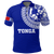 Tonga Polo Shirt Tongan Blue Turtle LT12 Unisex Blue - Polynesian Pride