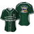 Takuilau College Tongan Patterns Baseball Jersey - LT12 Green - Polynesian Pride