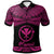 Hawaii Polo Shirt Polynesian Tattoo Pink Version Unisex Pink - Polynesian Pride