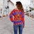 Samoa Christmas -Maunia Le Kilisimasi Santa Polynesia Tatoo Women Off Shoulder Sweater - LT2 - Polynesian Pride