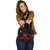 Samoa Polynesian Custom Personalised Shoulder Handbag - Red Tribal Wave - Polynesian Pride