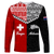 Tonga Combine New Zealand Maori Aotearoa Heritage Long Sleeve Shirt - LT12 Unisex Red - Polynesian Pride