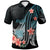 Kiribati Polo Shirt Turquoise Polynesian Hibiscus Pattern Style Unisex Turquoise - Polynesian Pride