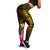 Tahiti Polynesian Personalised Women's Leggings - Hibiscus and Banana Leaves Reggae - Polynesian Pride