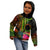 Cook Islands Polynesian Hoodie Hibiscus and Banana Leaves - Polynesian Pride