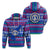 Northern Mariana Islands Christmas Hoodie Ugly Christmas LT12 Unisex Blue - Polynesian Pride