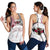 hawaiiRacerback Tank - Kanaka Kauai High School Racerback Tank Demodern Style AH White - Polynesian Pride