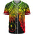 Chuuk Polynesian Baseball Shirt - Tribal Wave Tattoo Reggae Unisex Reggae - Polynesian Pride