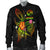 Tonga Polynesian Men's Bomber Jacket - Legend of Tonga (Raggae) Raggae - Polynesian Pride